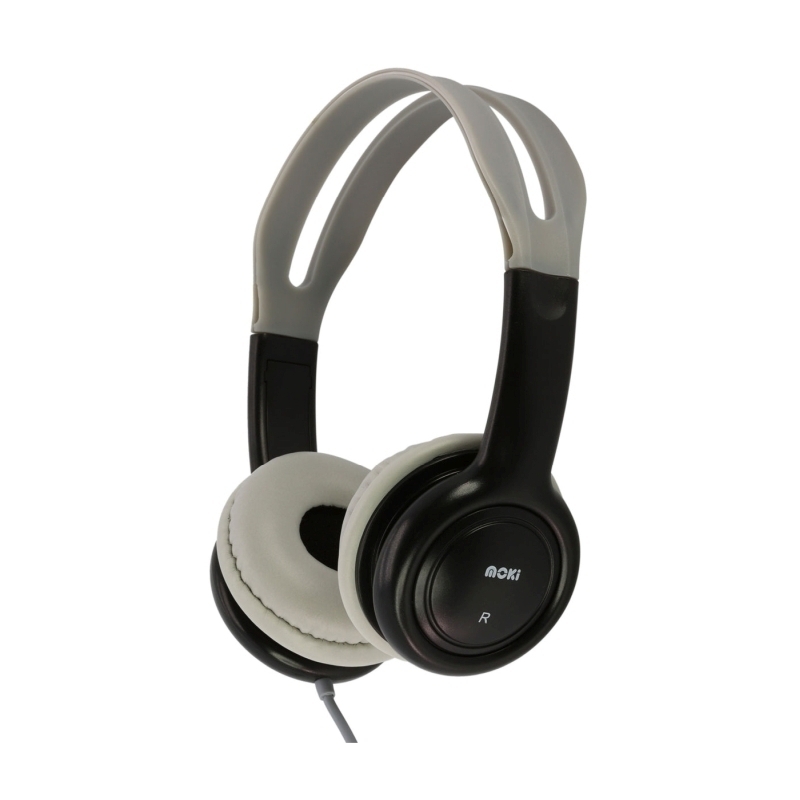 Moki Volume Limited Kids Wired Headphones - Grey