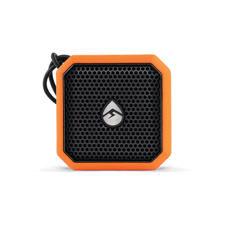 EcoPebble Lite 3-Watt Mini Waterproof Party Speaker - Orange