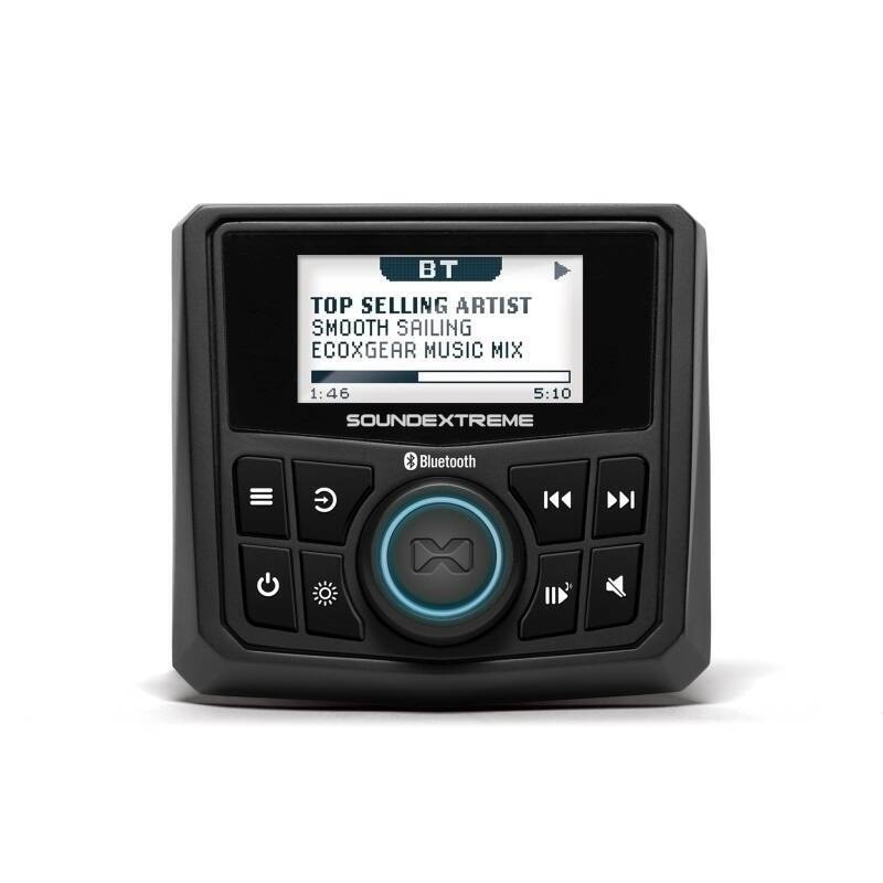 ECOXGEAR Marine AM/FM/Bluetooth Digital Media Player Gauge Radio