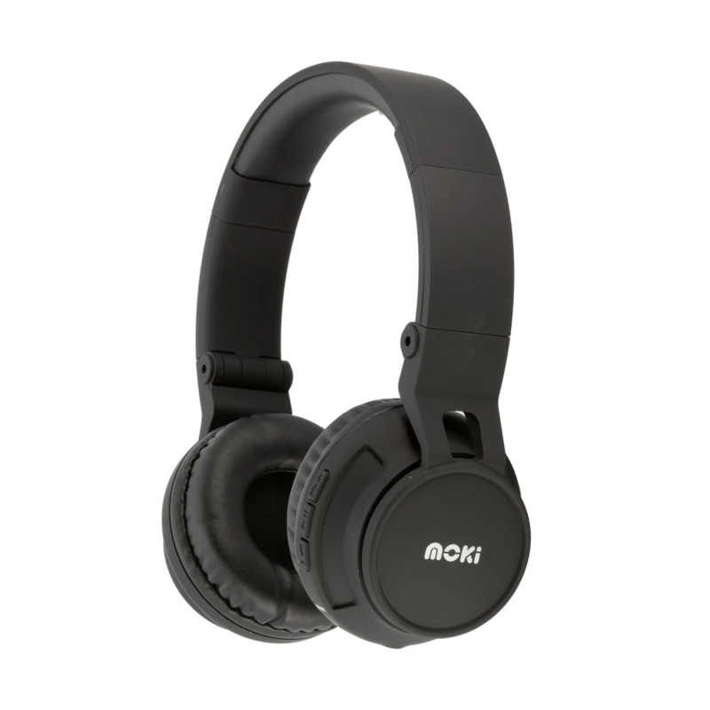 Moki Exo Bluetooth Headphones - Black